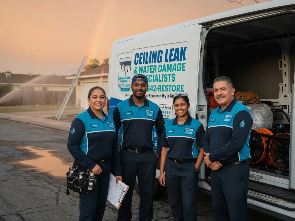 Ceiling Leak Cleanup company in Salt Flat, TX