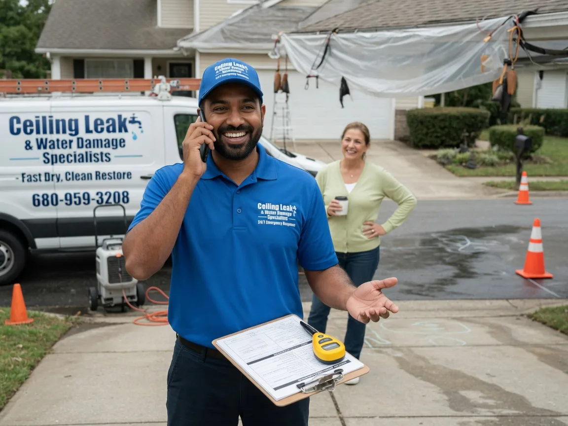Ceiling Leak Cleanup Salt Flat, TX FAQs
